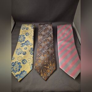 Floral, Paisley, and Striped Tie Collection